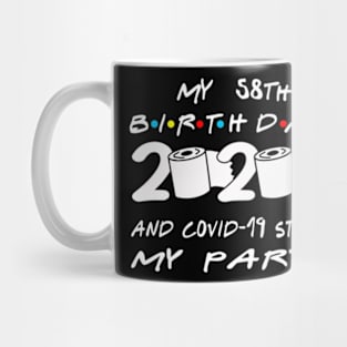 58th Birthday Quarantine Mug